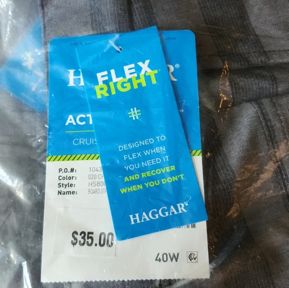 NWT Haggar Shorts Size 40 Waist - Picture 4 of 8